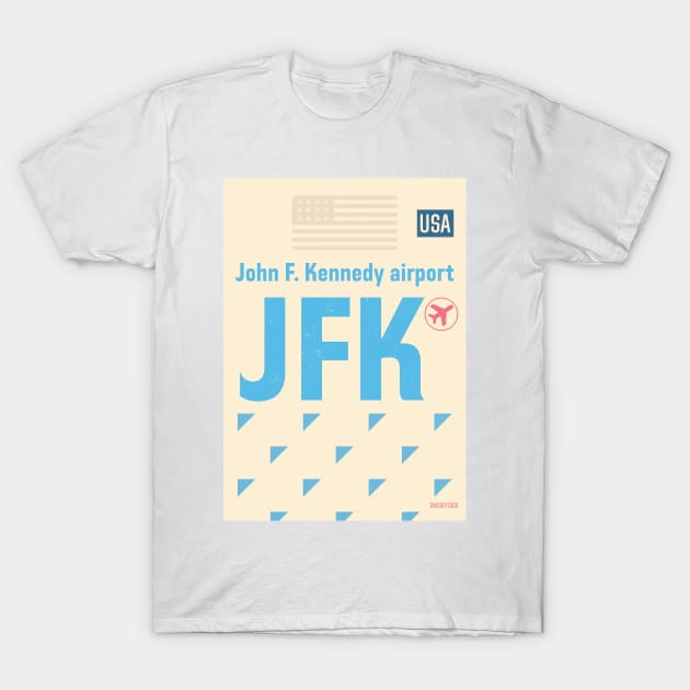 New York JFK 500 T-Shirt by Woohoo